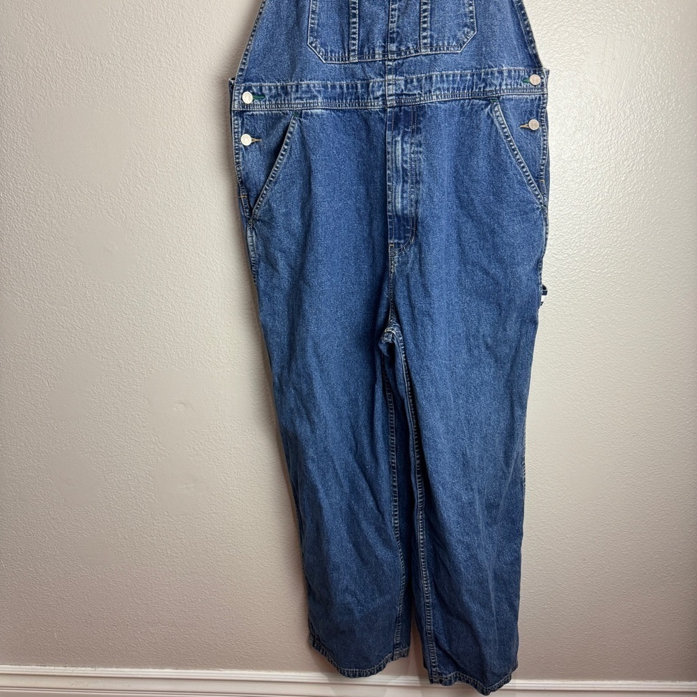 Tommy Hilfiger Jeans Vintage Overalls 90s Size Large - Picture 3 of 10